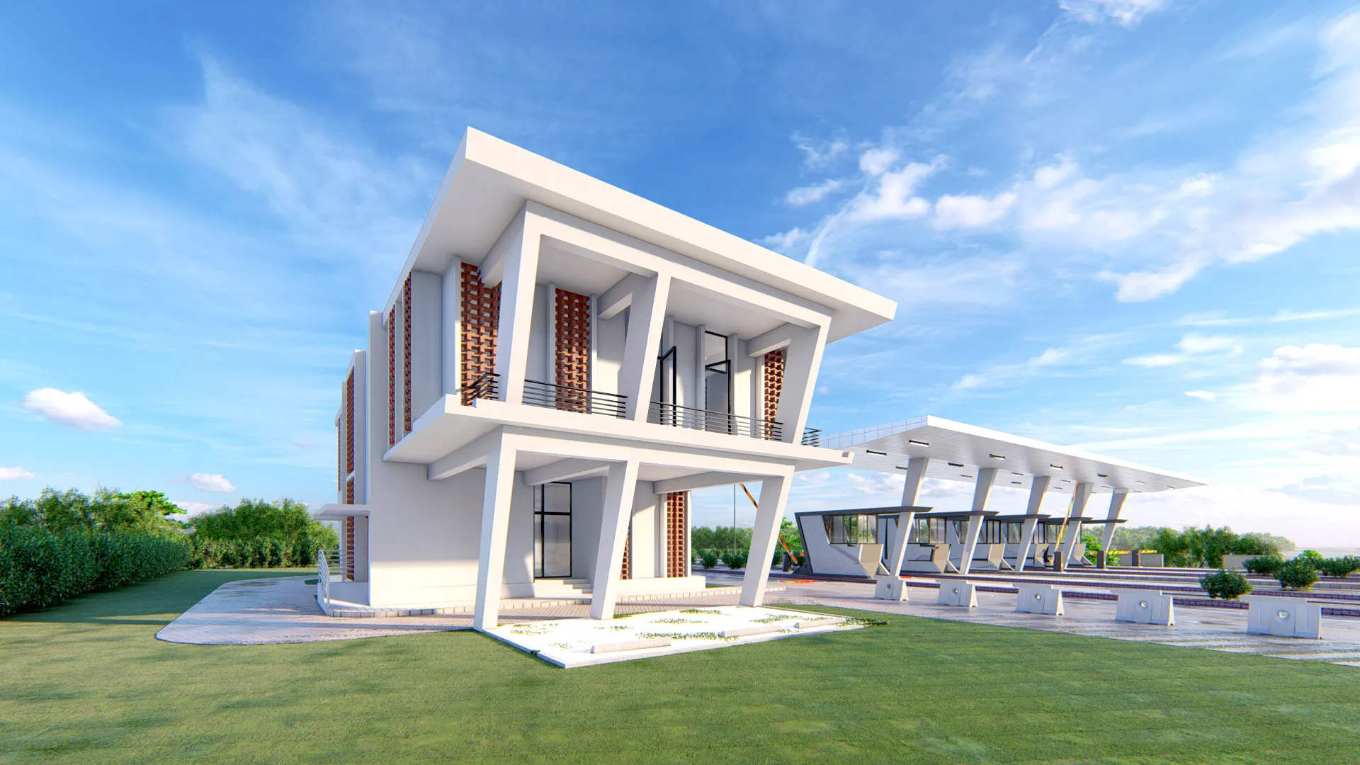 PAYRA SEA PORT – First Terminal Project – Toll Plaza + Toll Plaza Building