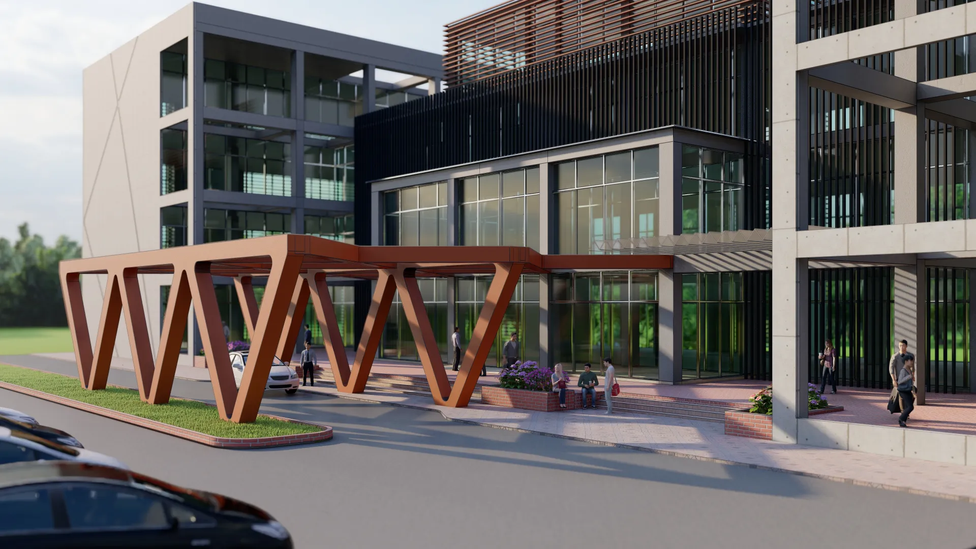 Ramgarh Landport – One Stop Port Building