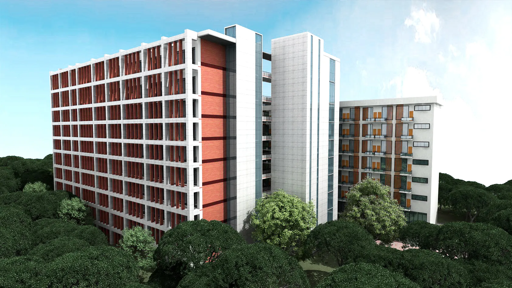 BSMRAU – Faculty of Veterinary Building (COMPETITION)