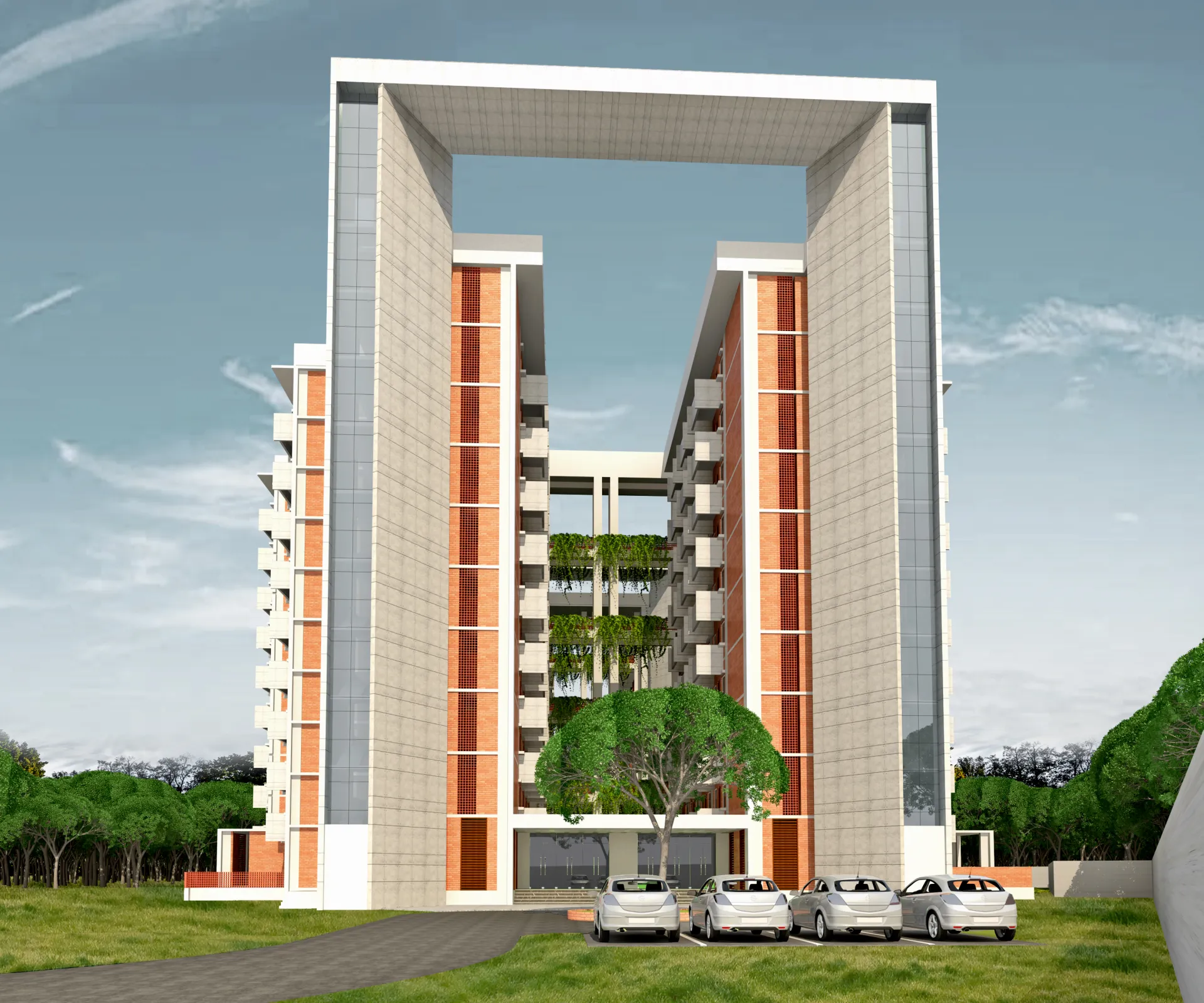 BSMRAU – Boys Accommodation Building (COMPETITION)