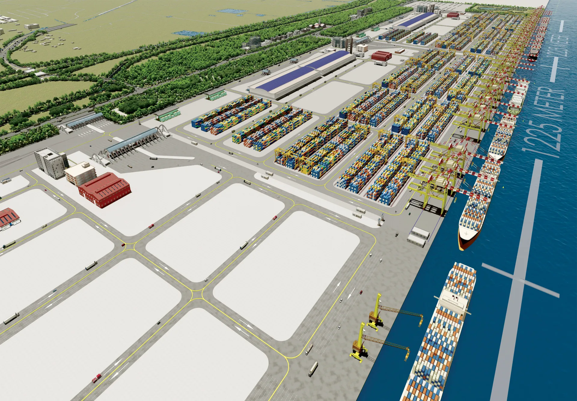Chittagong Port Bay Terminal Masterplan