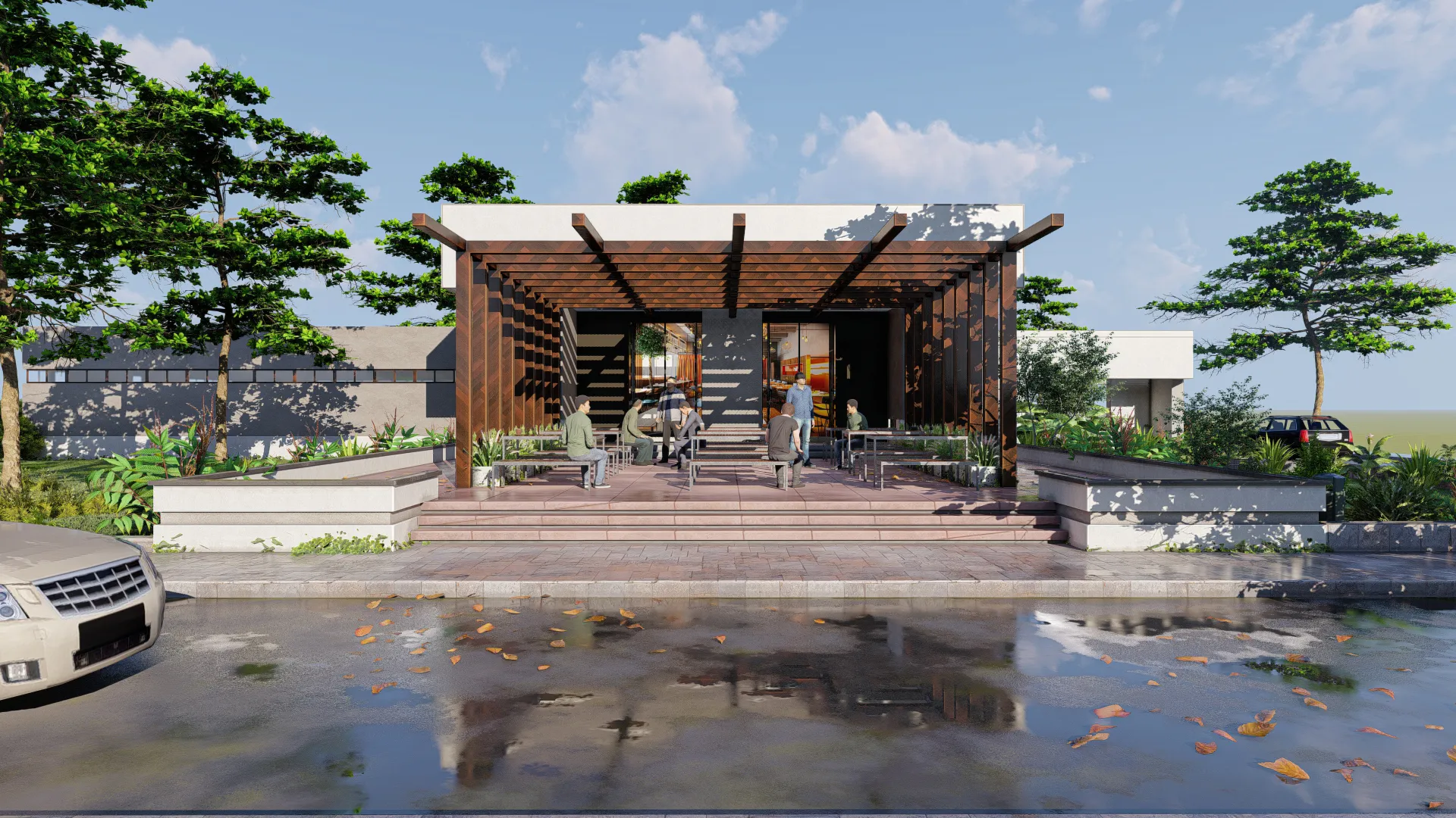 Payra Port First Terminal Cafeteria