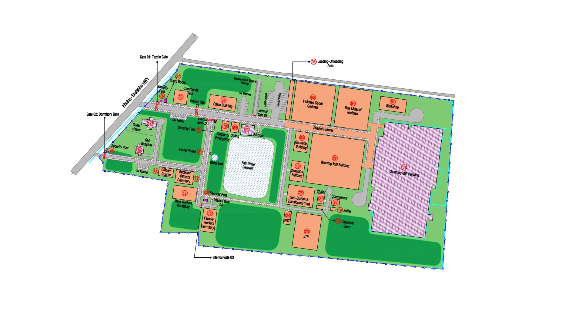 Feasibility Study for Development of Sundarban Textile Mills Ltd Site at Shatkhira
