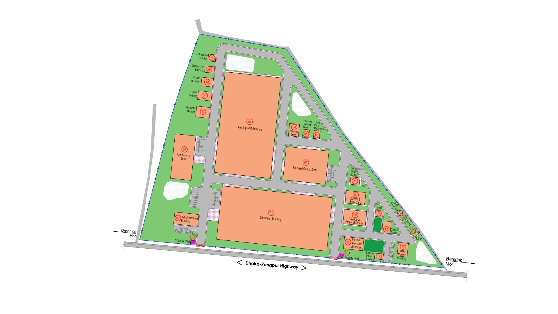 Feasibility Study for Development of Dinajpur Textile Mills Ltd Site at Dinajpur