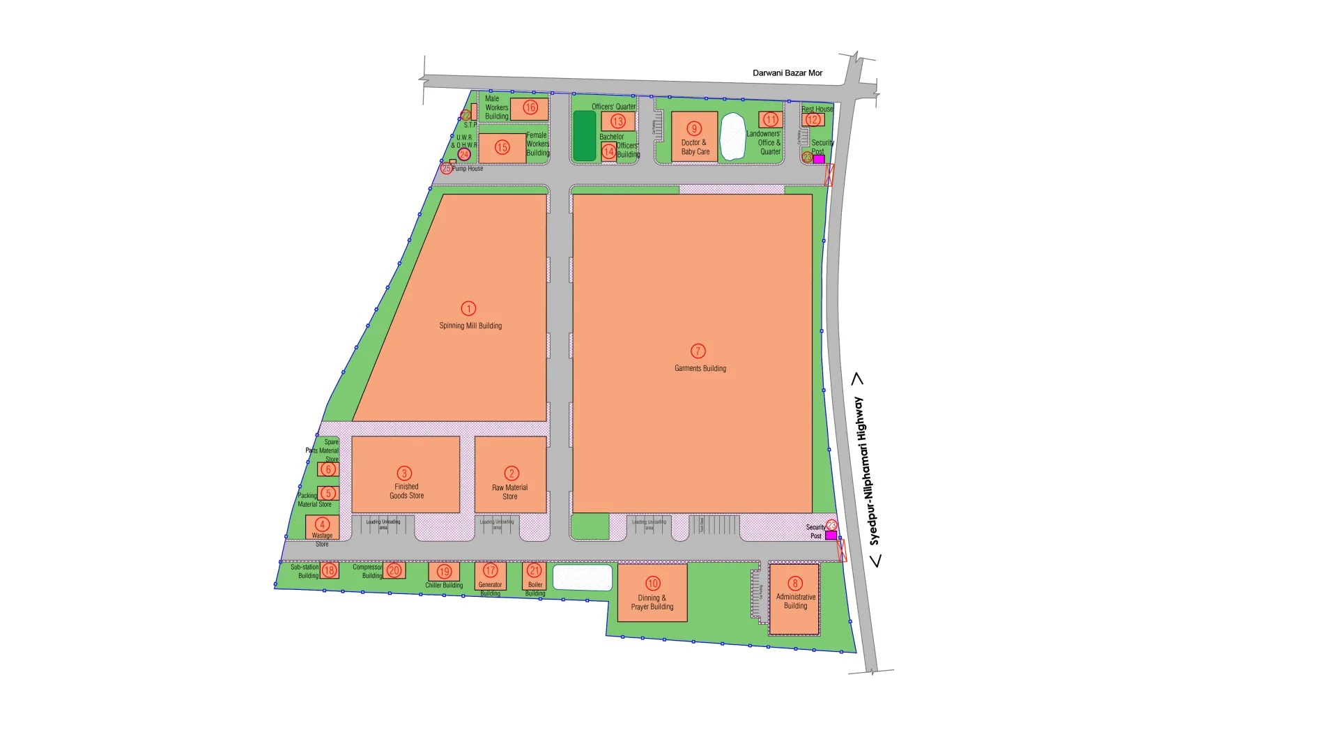 Feasibility Study for Development of Darwani Textile Mills Ltd Site at Nilphamari