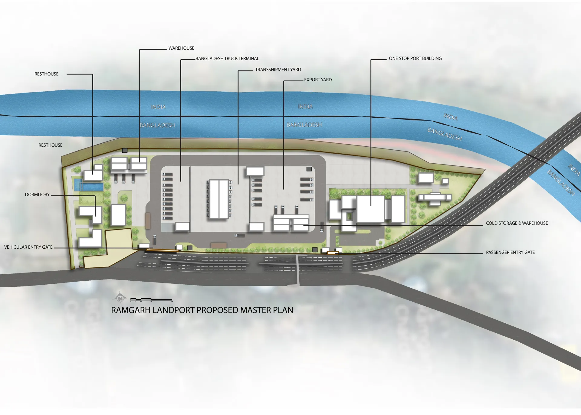 Ramgarh Landport - Masterplan