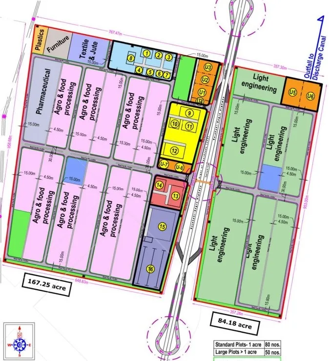 Industrial Zone Masterplan Design